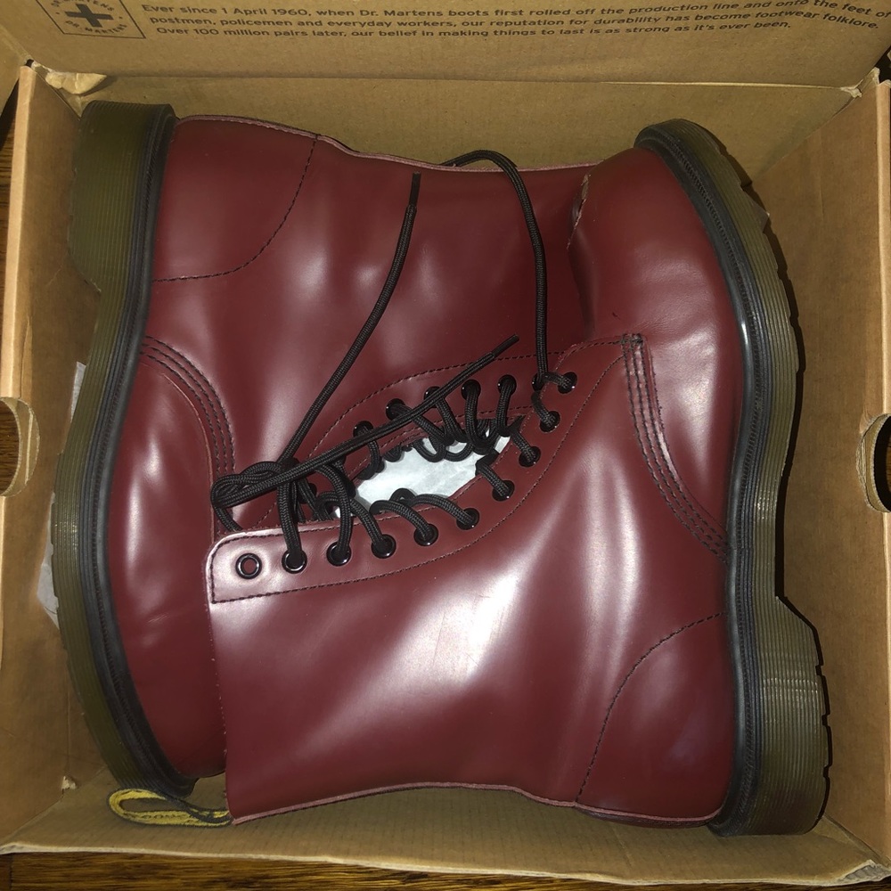 Dr Martens Steel toe boot size 10